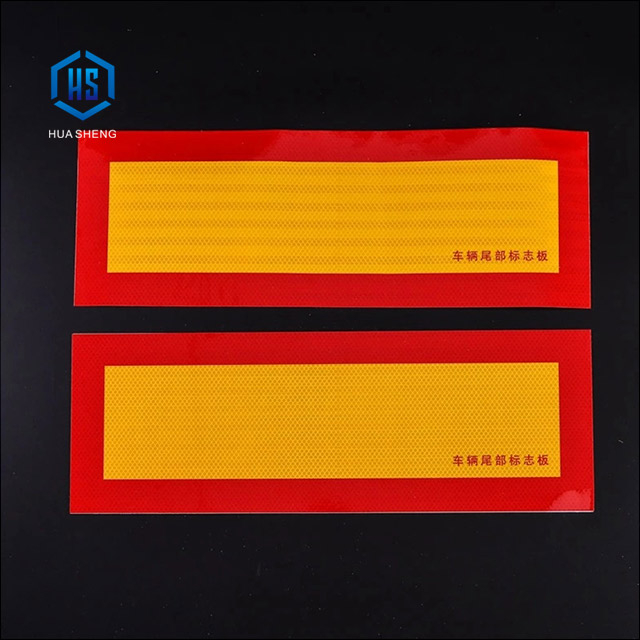 Filme reflexivo imprimível em tamanho de rolo prismático de vinil PVC para aviso