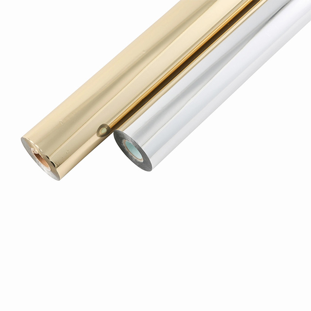 Folha de carimbo quente lustrosa do ouro da base 220 do ANIMAL DE ESTIMAÇÃO de venda quente para o papel e o papel laminado