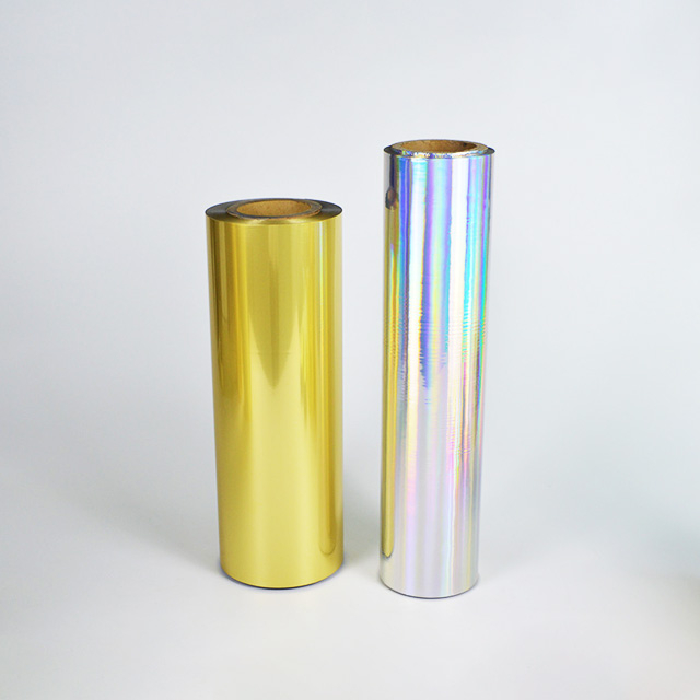 Folha de estampagem a frio para impressão deslocada de ouro brilhante 